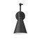 Z-Lite Soriano Wall Sconce, 1-Light, 6.25 In.W x 27 In.L x 6.25 In.H, Matte Black/Matte Black 351S-MB - alternate 4